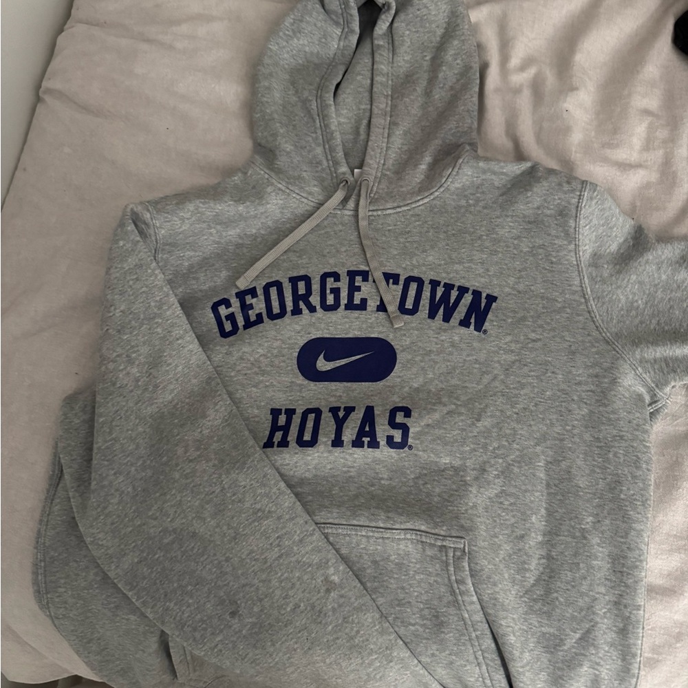 Nike Gray Georgetown Hoyas Hoodie